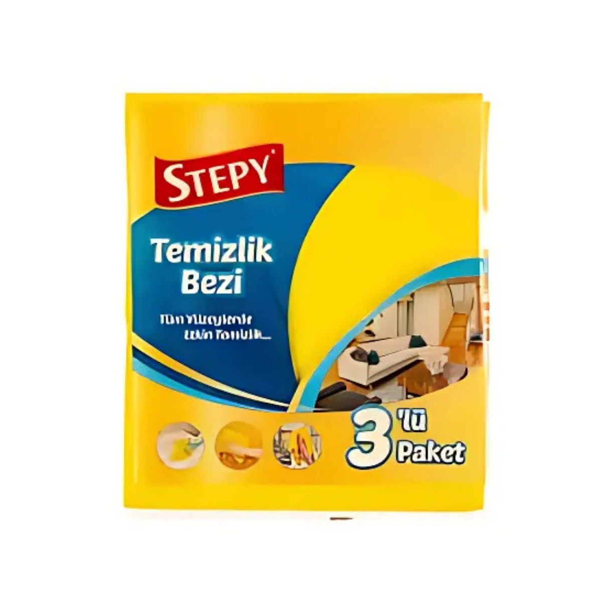 STEPY TEMİZLİK BEZİ 3 LÜ