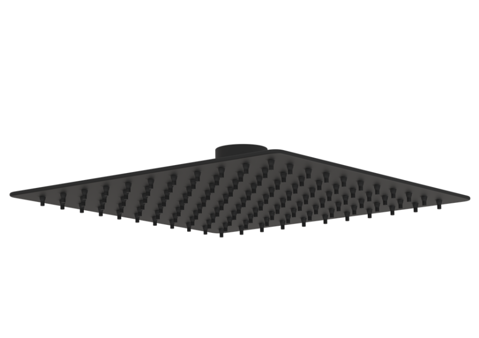 BELİNZA ANKASTRE KARE TEPE DUŞU 25X25 SİYAH 20925-S