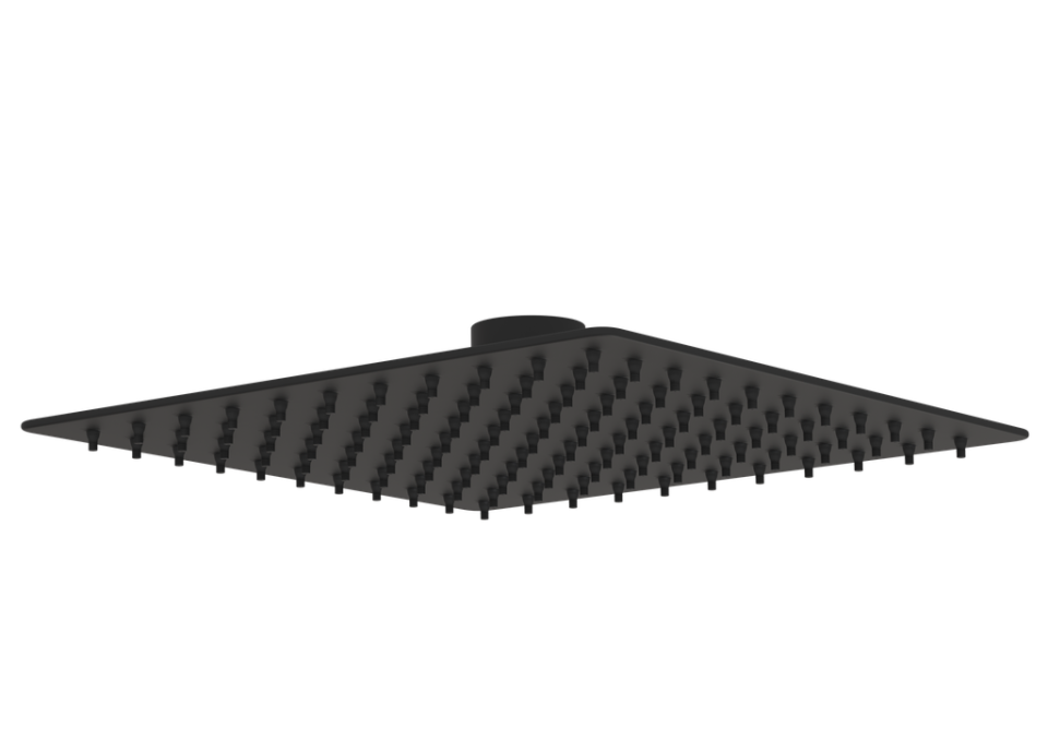 BELİNZA ANKASTRE KARE TEPE DUŞU 25X25 SİYAH 20925-S