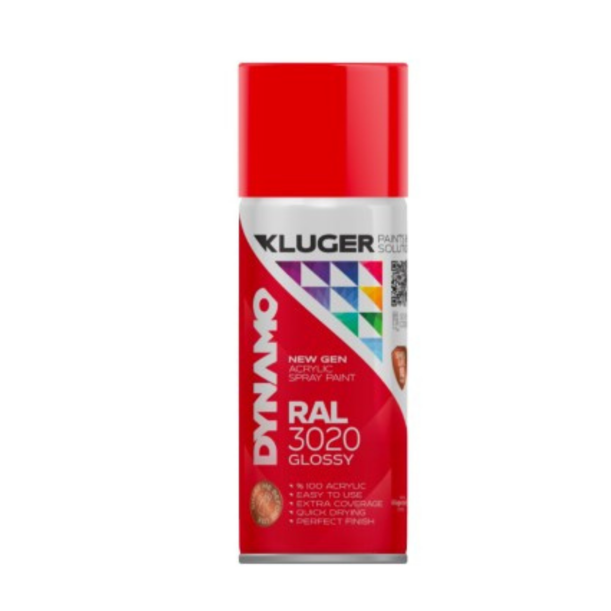 DYNAMO SPREY BOYA BAYRAK KIRMIZISI RAL-3020