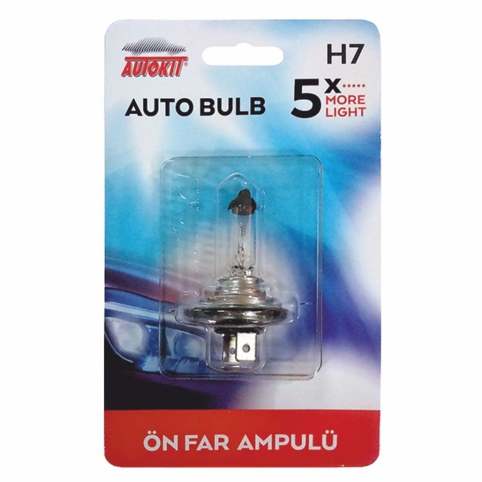 AUTOKIT ÖN FAR HALOJEN AMPUL H7 55W