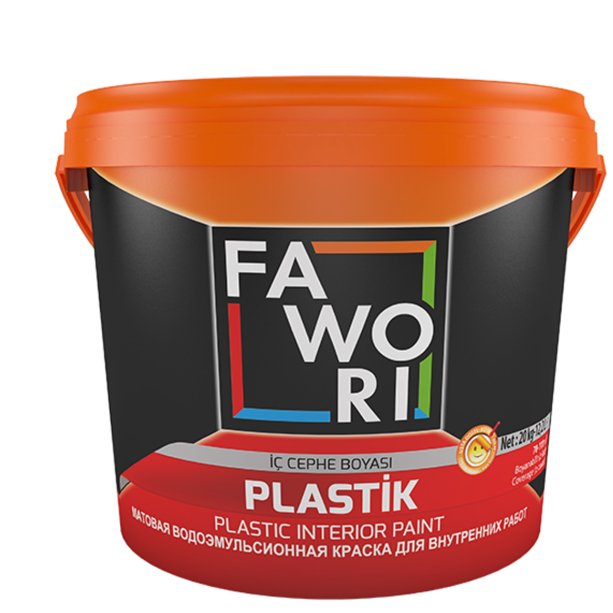 FAWORİ İÇ CEPHE PLASTİK 10 KG