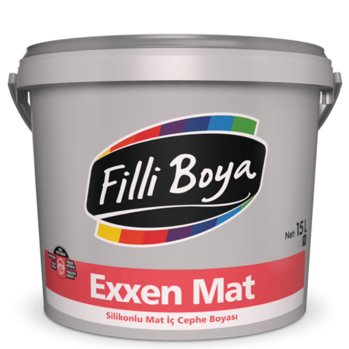 FİLLİ EXXEN MAT 15 LT İÇ ÇEPHE BOYASI