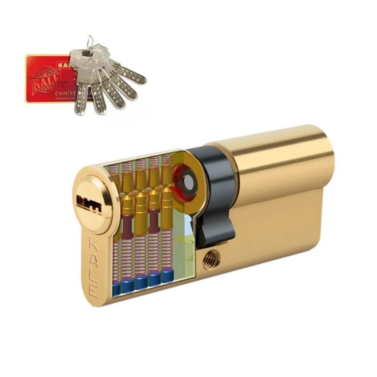 KALE EMNİYET KARTLI BAREL BİL.164-BNE 90 MM