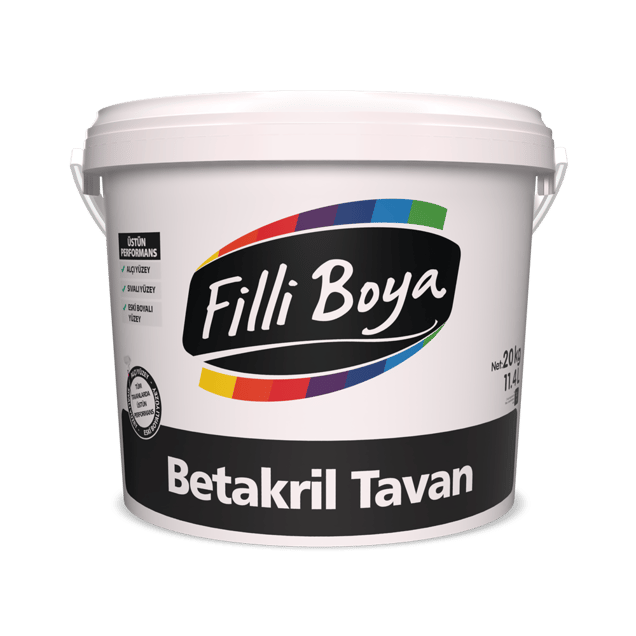 FİLLİ BETAKRİL TAVAN 17.5 KG