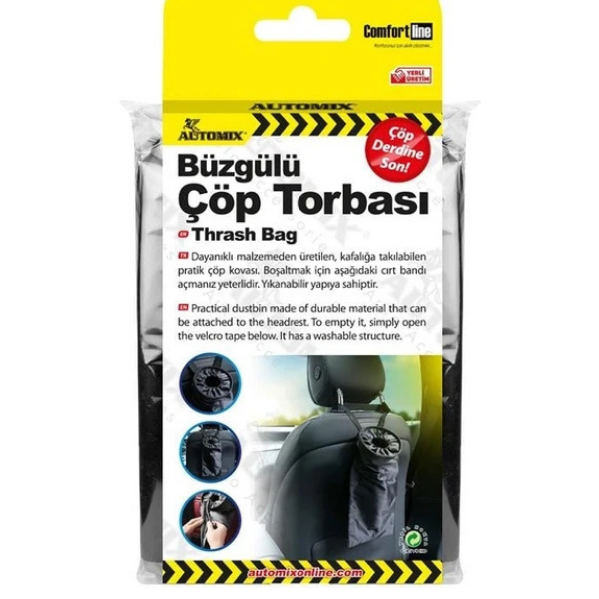 AUTOMIX BÜZGÜLÜ ÇÖP TORBASI