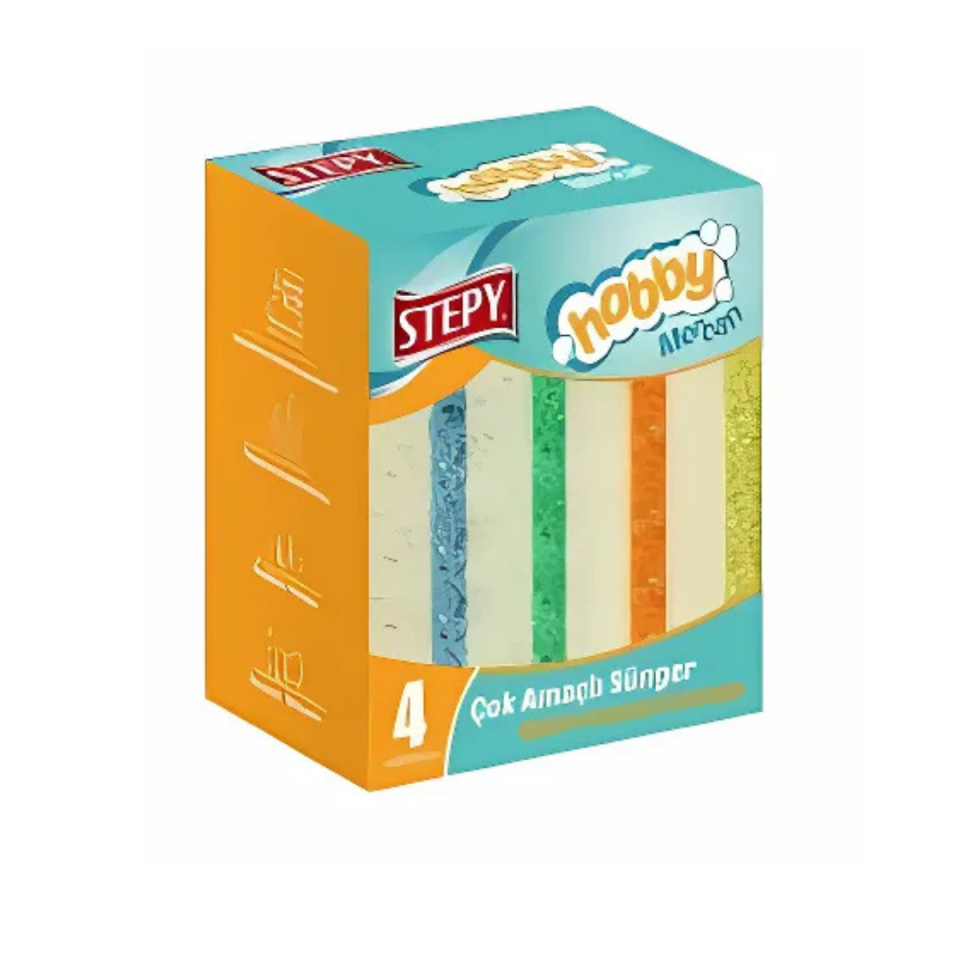 STEPY MERCAN SÜNGER 4 LÜ