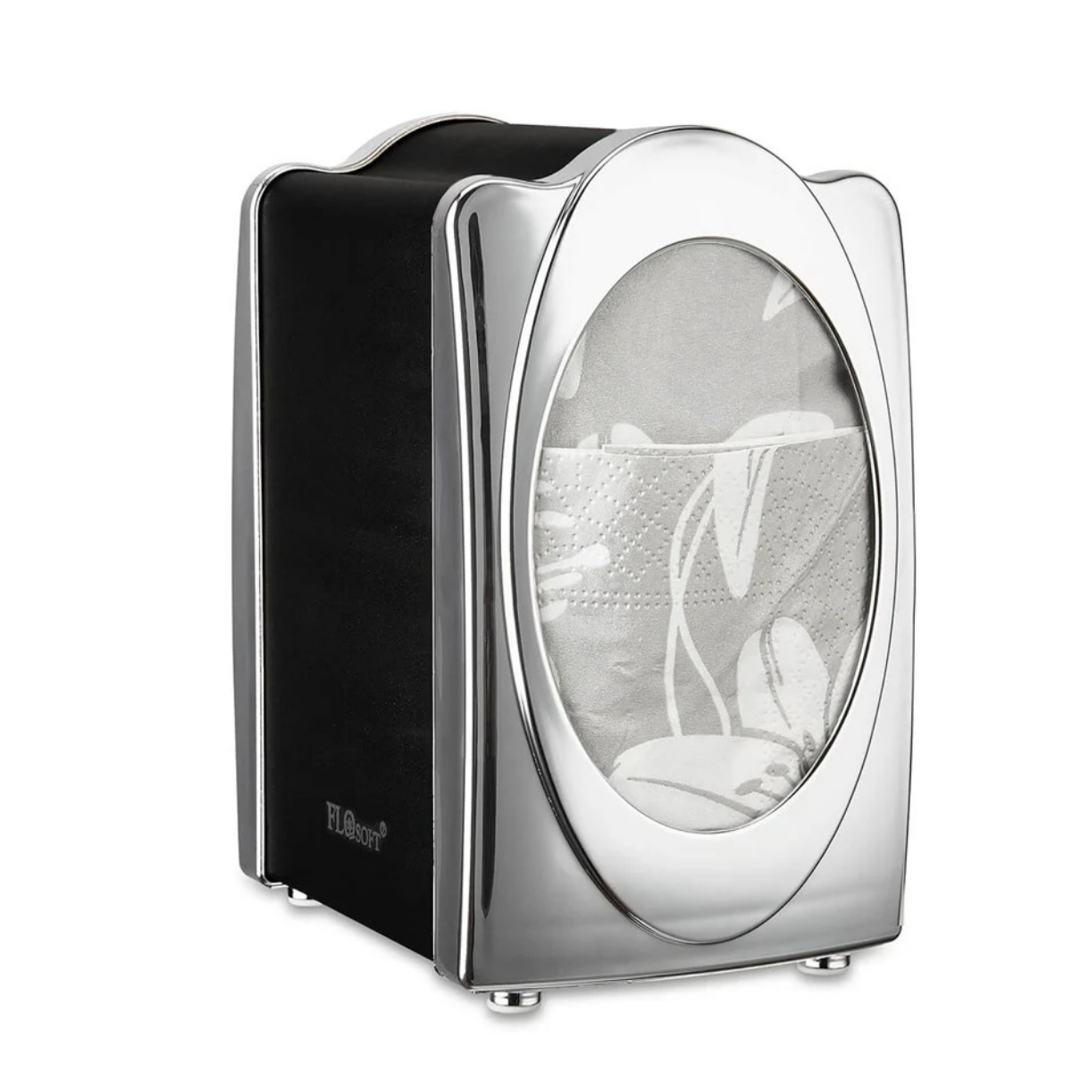 FLOSOFT PEÇETELİK DİSPENSER FANTASTİK KROM