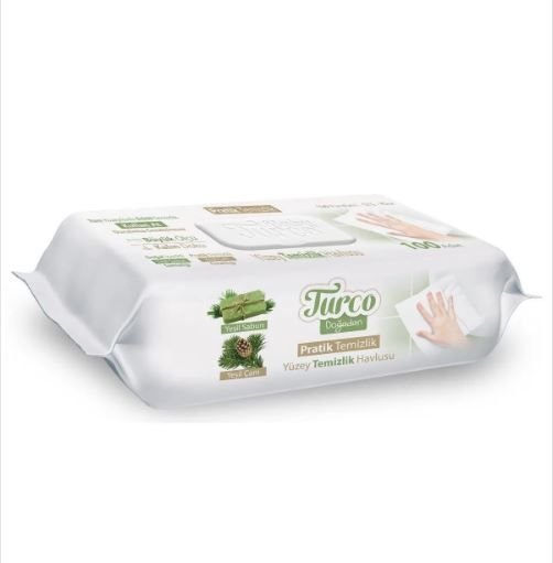 BABY TURCO YÜZEY TEMİZLEME HAVLUSU 100LÜ