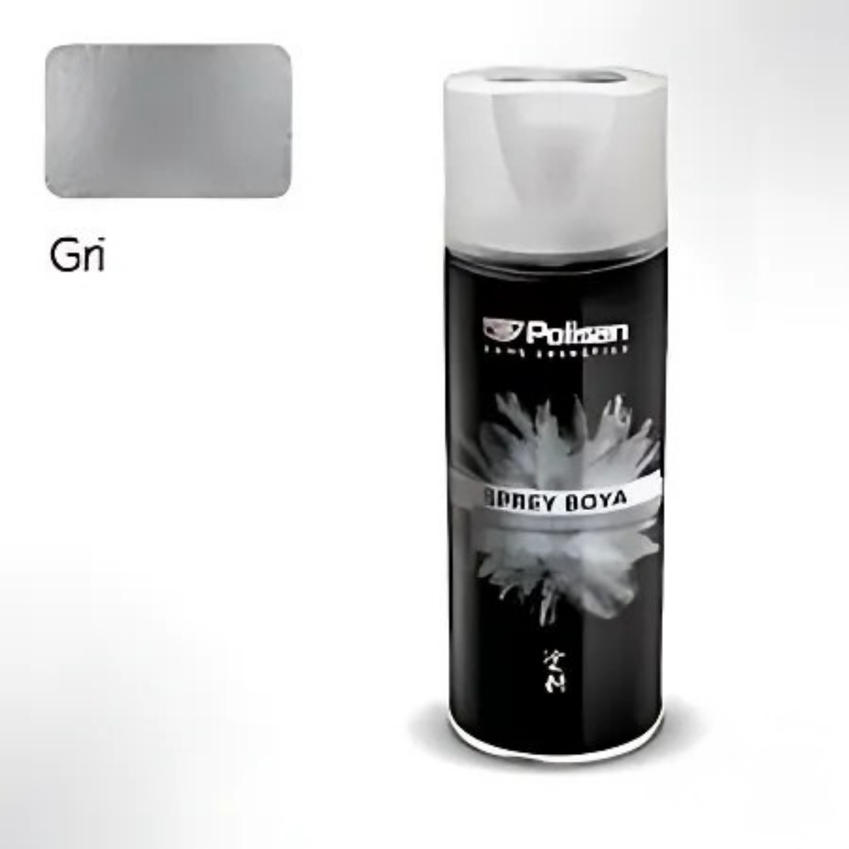 POLİSAN SPREY BOYA METALİK GRİ 357