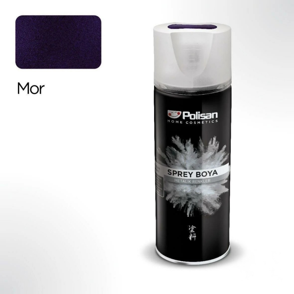 POLİSAN SPREY BOYA METALİK MOR