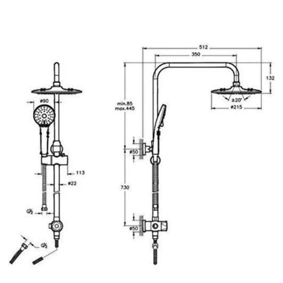 ARTEMA JOY 3C DUŞ SİSTEMİ A45786