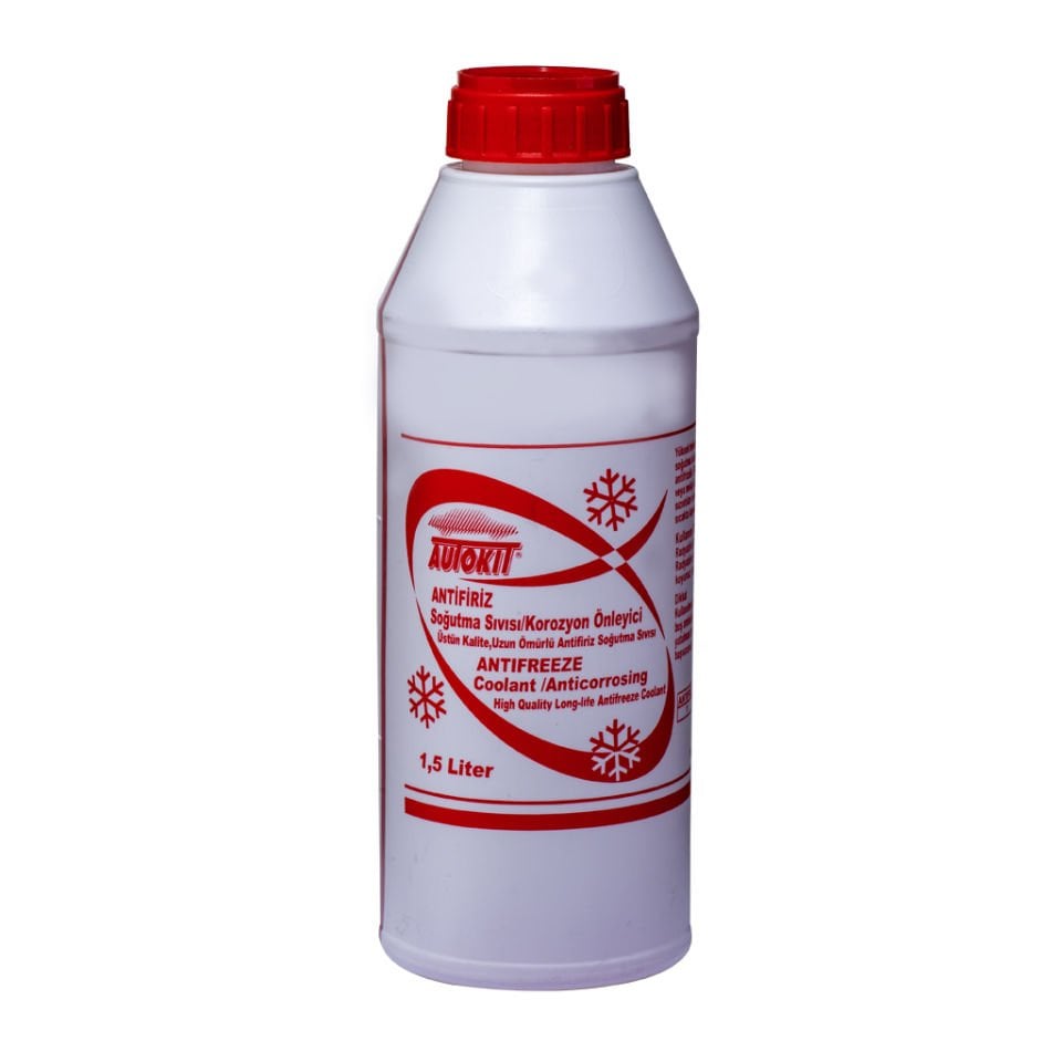AUTOKİT ANTİFİRİZ ORGANİK KIRMIZI 1,5 LT FA1-240