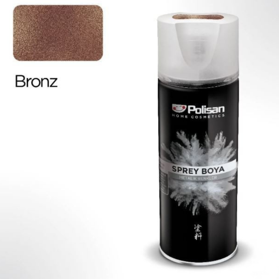 POLİSAN SPREY BOYA METALİK BRONZ