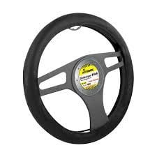 AUTOMIX DİREKSİYON KILIFI SİYAH SÜET