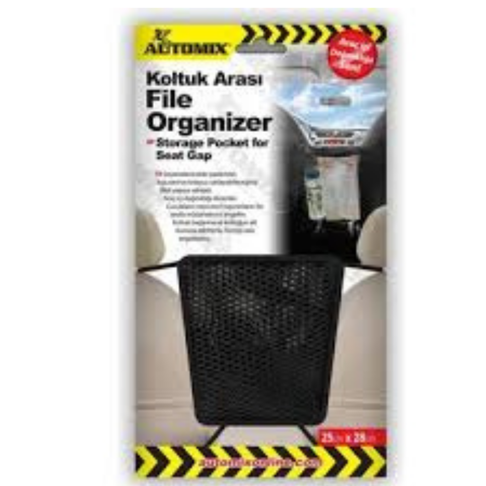 AUTOMİX KOLTUK ARASI FİLE ORGANİZER