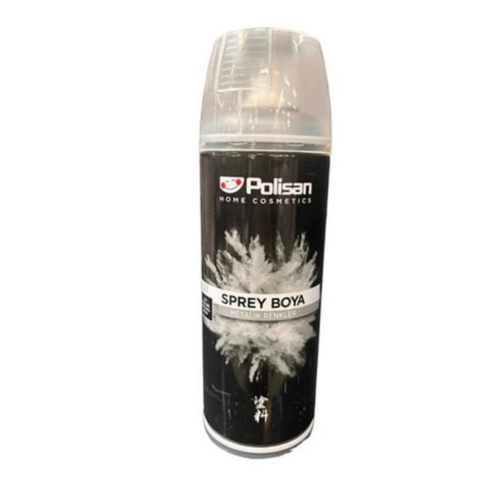 POLİSAN SPREY BOYA METALİK ALÜMİNYUM 9022
