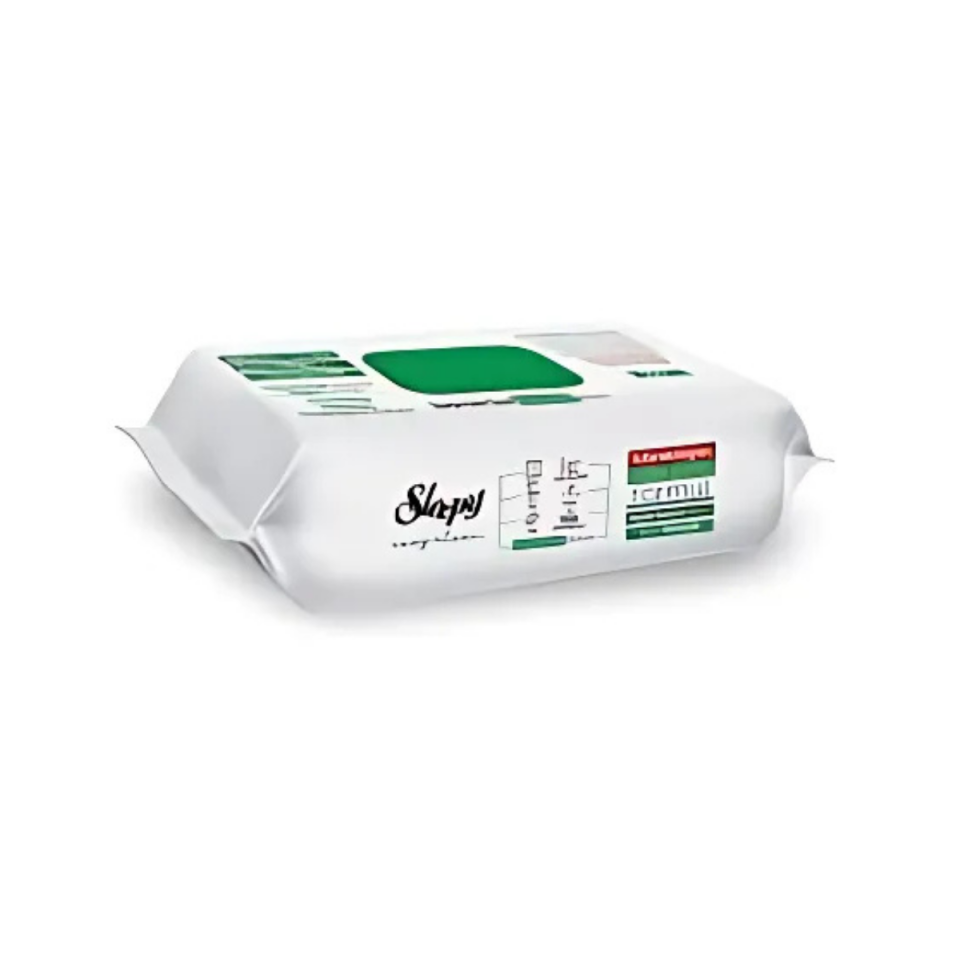 SLEEPY YÜZEY TEMİZLİK HAVLUSU BEYAZ SABUN 100 LÜ