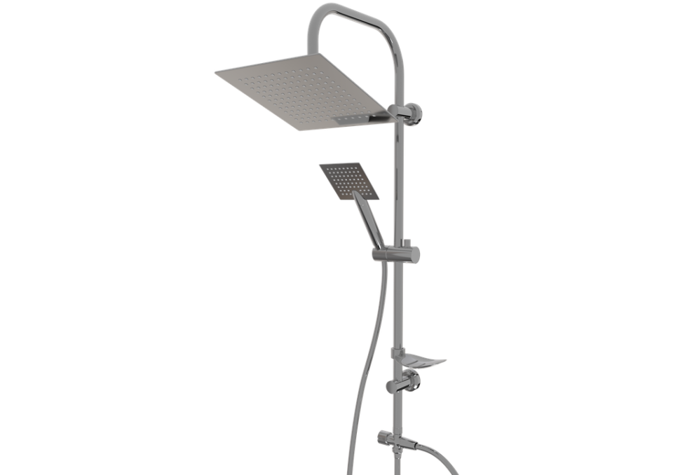 BELİNZA CUBIC TALL DUŞ SETİ KROM 40160