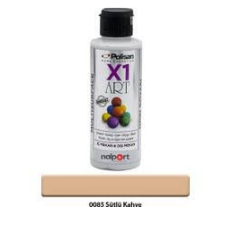 POLİSAN HOBİ BOYASI OKSİT KAHVE 0087