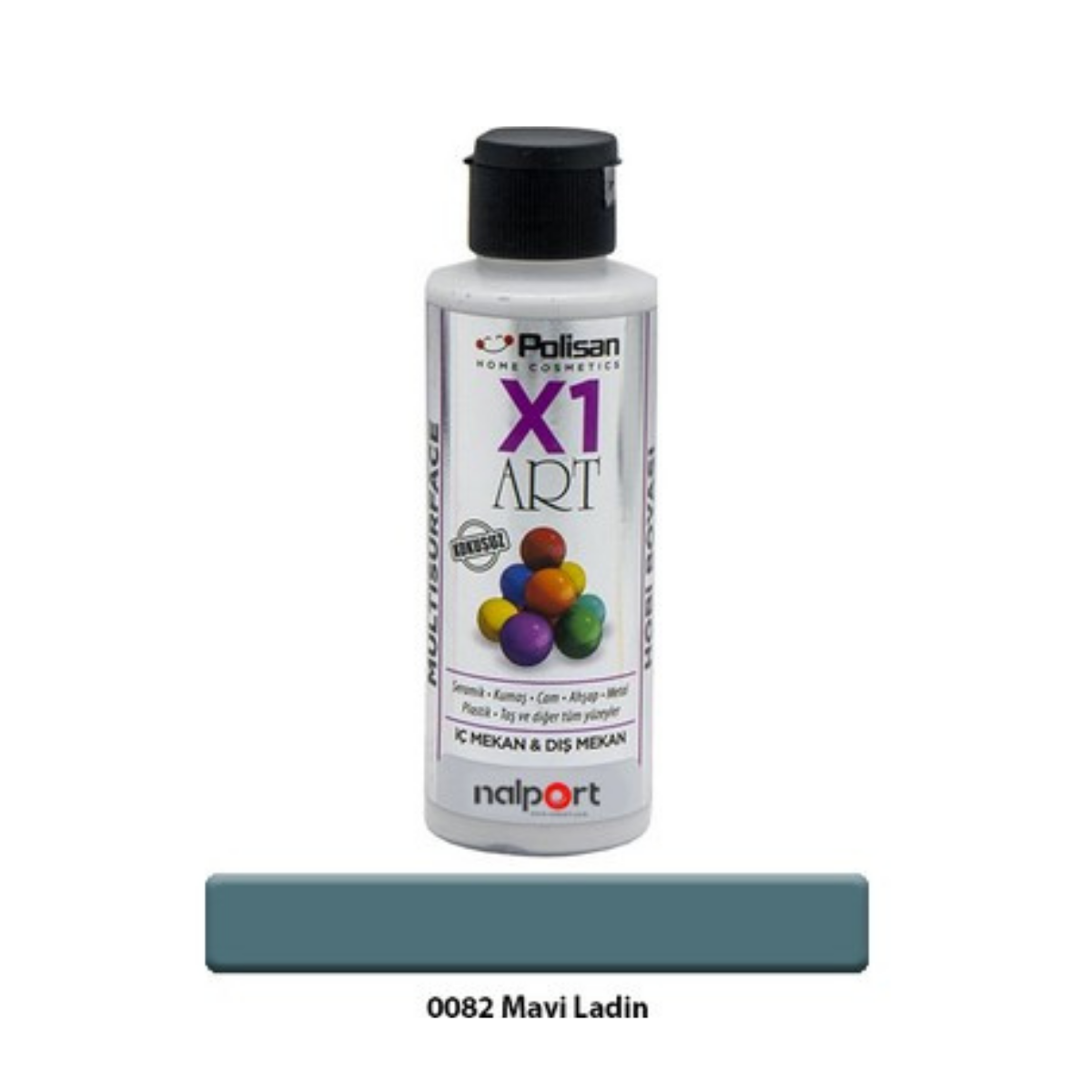 POLİSAN HOBİ BOYASI MAVİ LADİN 0082