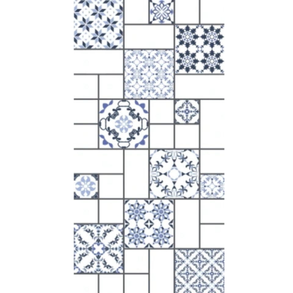 30X60 FANTASIA BLUE MOTIF