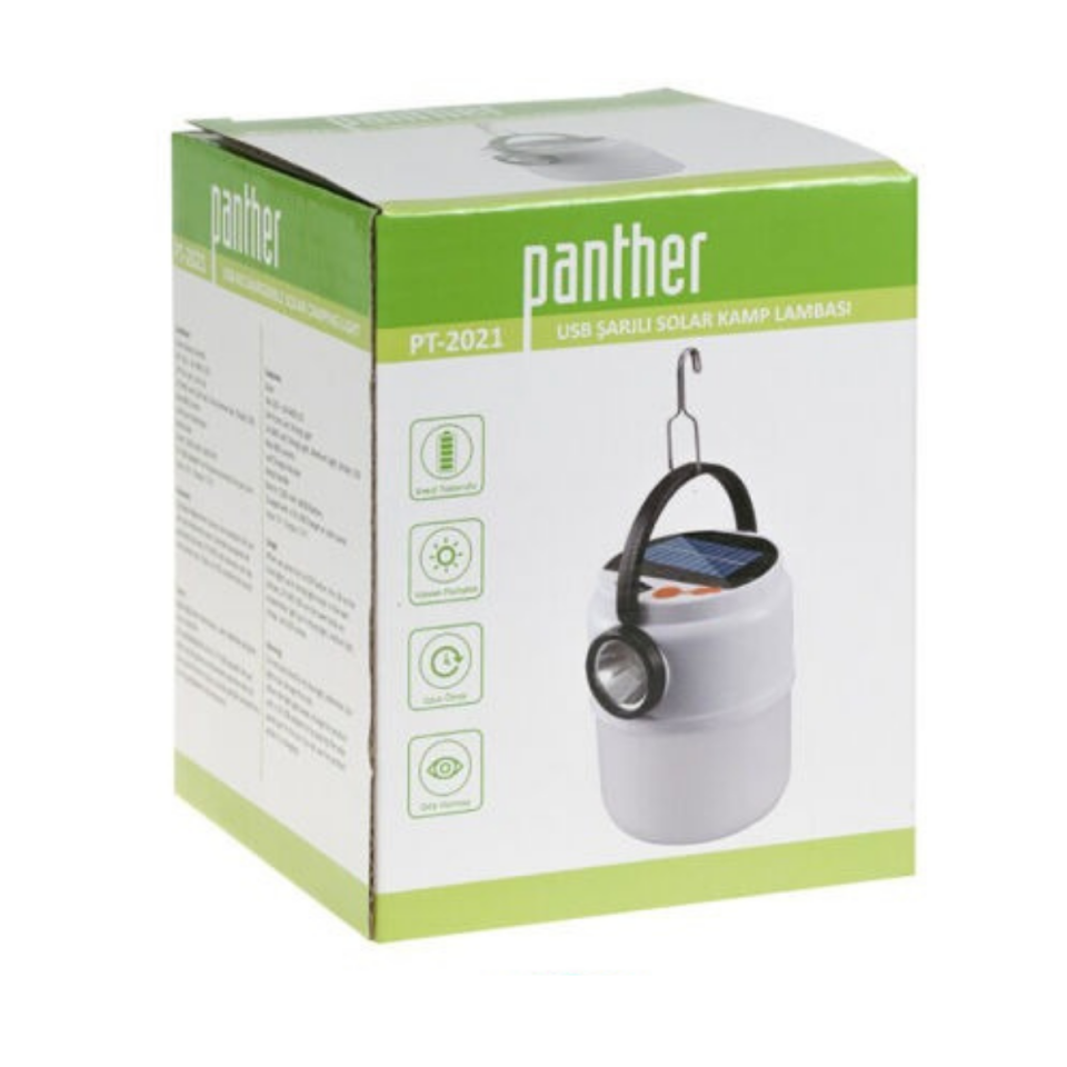PANTHER PT-3870 USB ŞARJLI KAMP LAMBASI