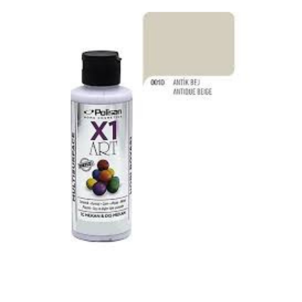 POLİSAN HOBİ BOYASI ANTİK BEJ 0010