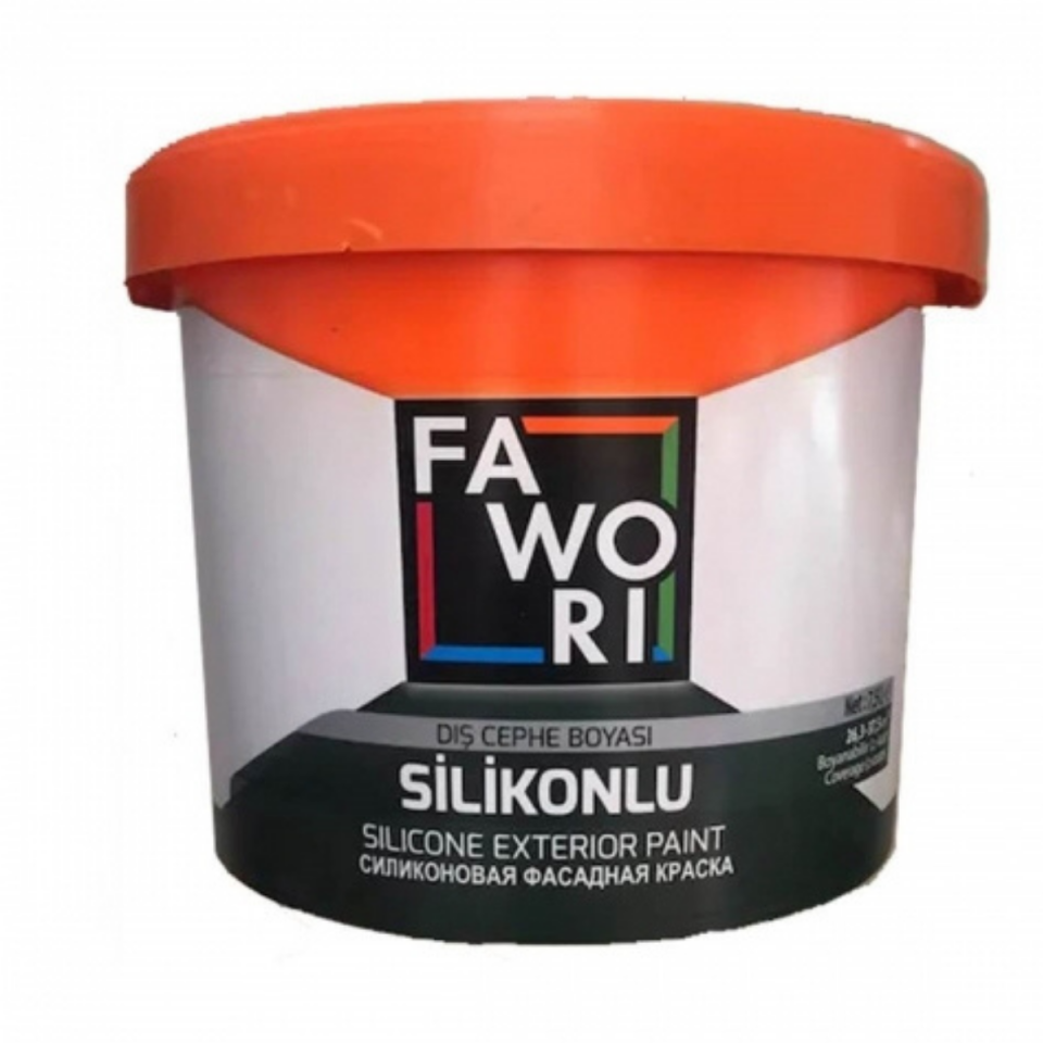 FAWORİ SİLİKONLU DIŞ CEPHE BOYASI 7,5 LT