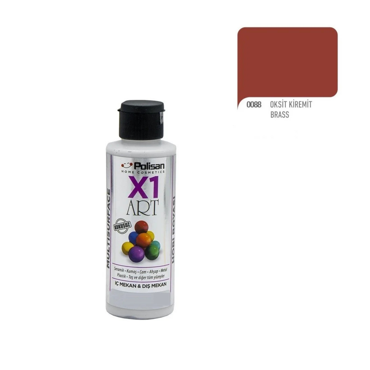 POLİSAN HOBİ BOYASI OKSİT KREMİT 0088