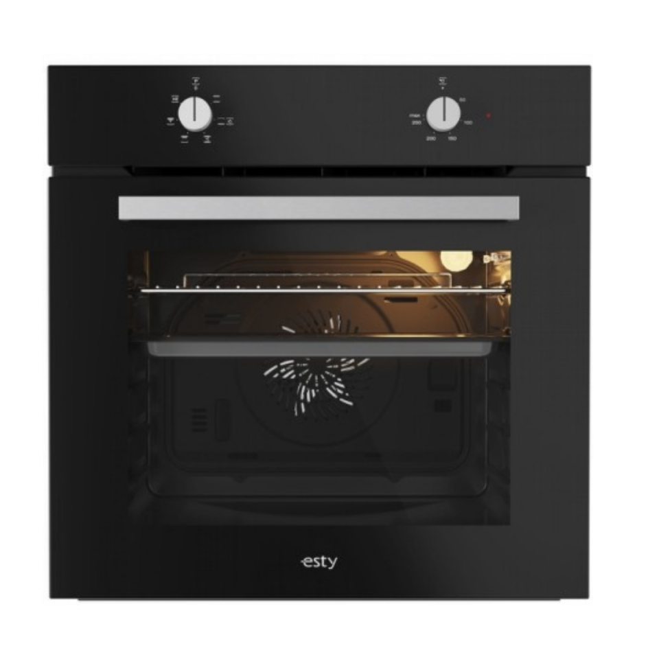 ESTY 3480-5601-6601B 3 LÜ SET SİYAH CAM