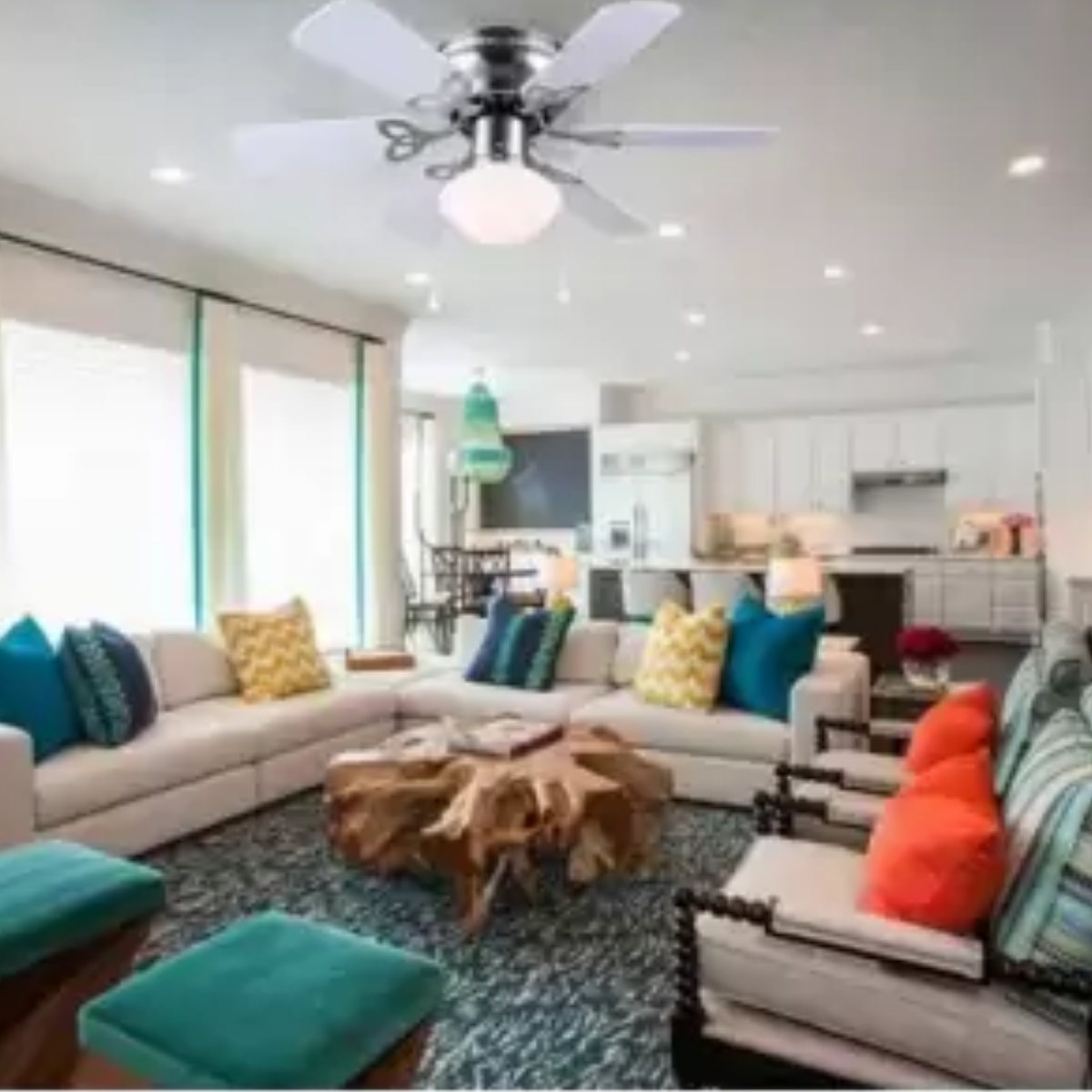 VANTİ TAVAN VANTİLATÖRÜ AVİZELİ KCF-278