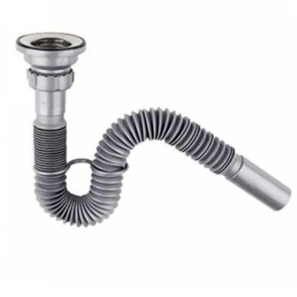 LAVABO SİFONU KÖRÜKLÜ GRİ 32 LİK