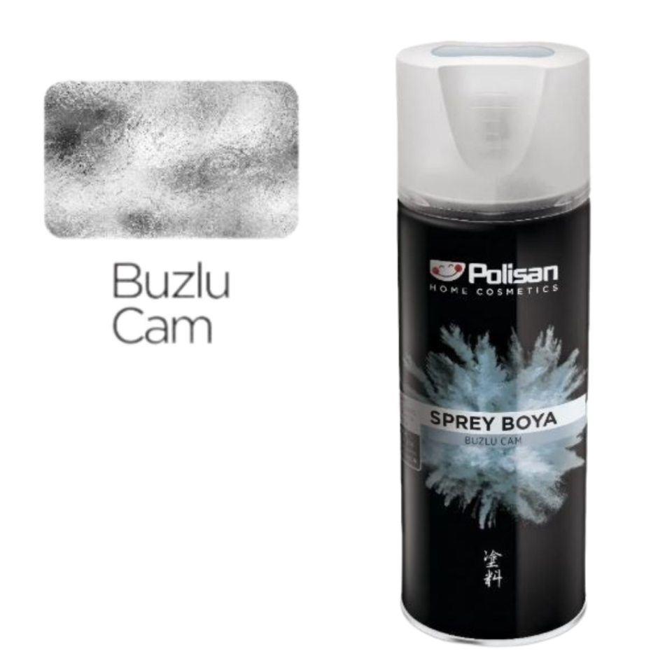 POLİSAN SPREY BOYA BUZLU CAM BOYASI