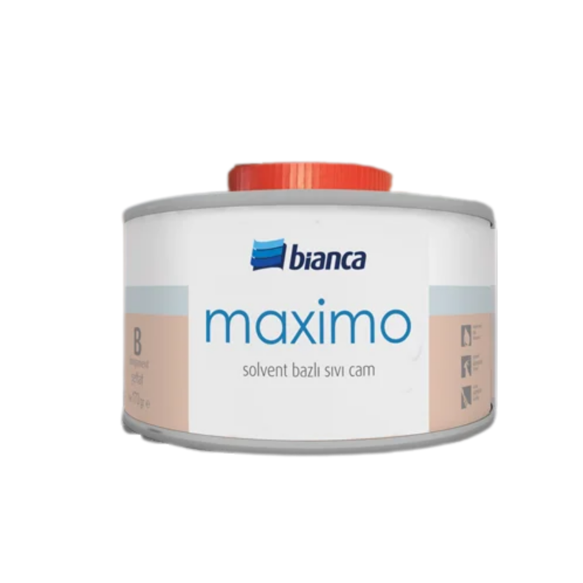 STELLA BİANCA MAXİMO SOLVENT BAZLI SIVI CAM PARLAK 0,5 LT