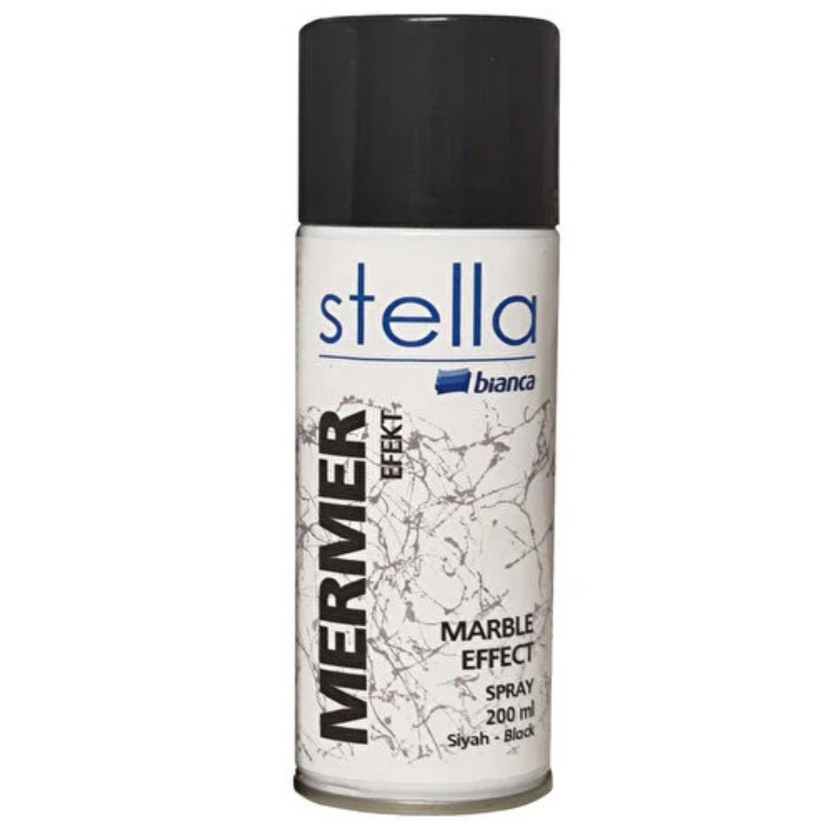 STELLA SPREY BOYA MERMER EFEKT SİYAH 200 ML