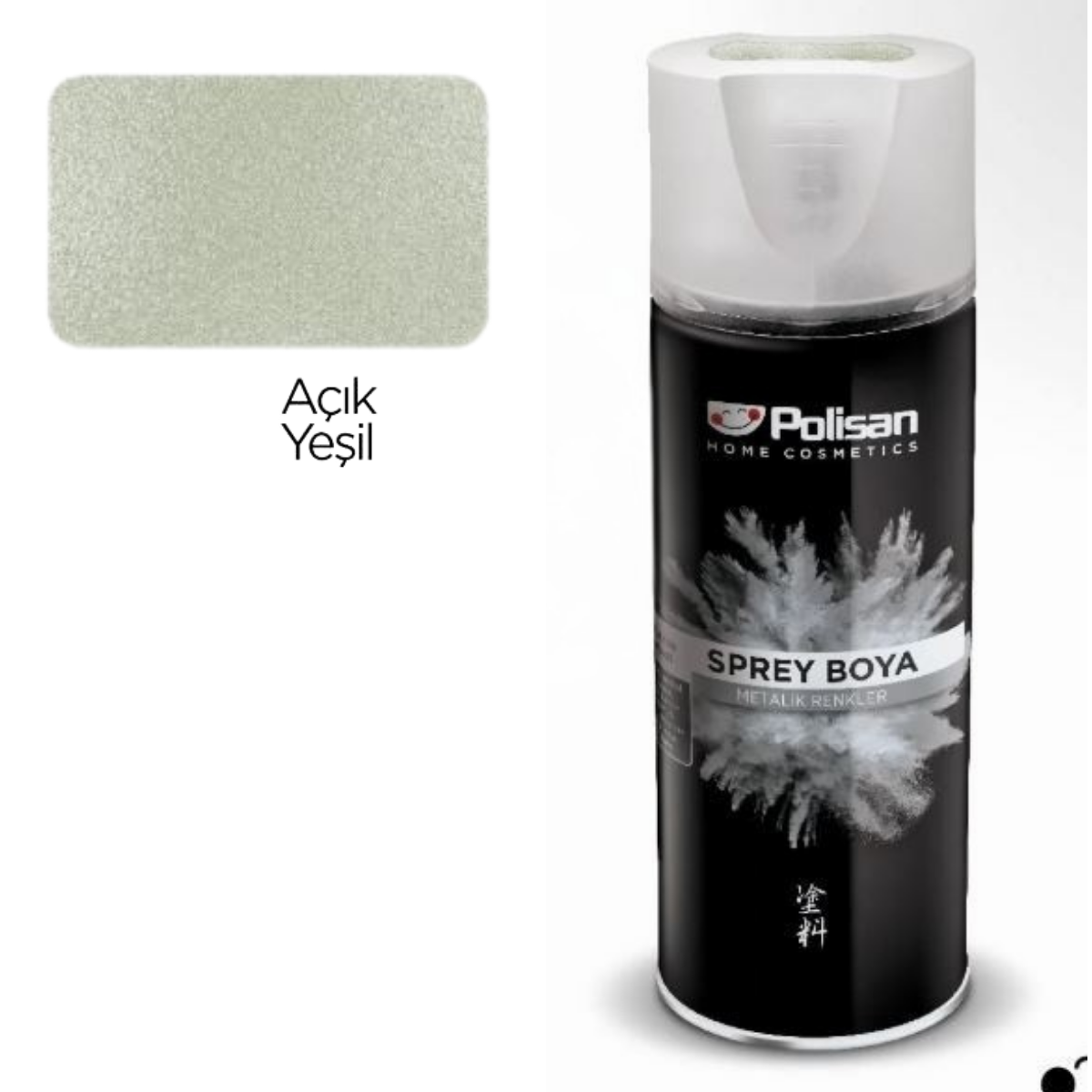 POLİSAN SPREY BOYA METALİK AÇIK YEŞİL