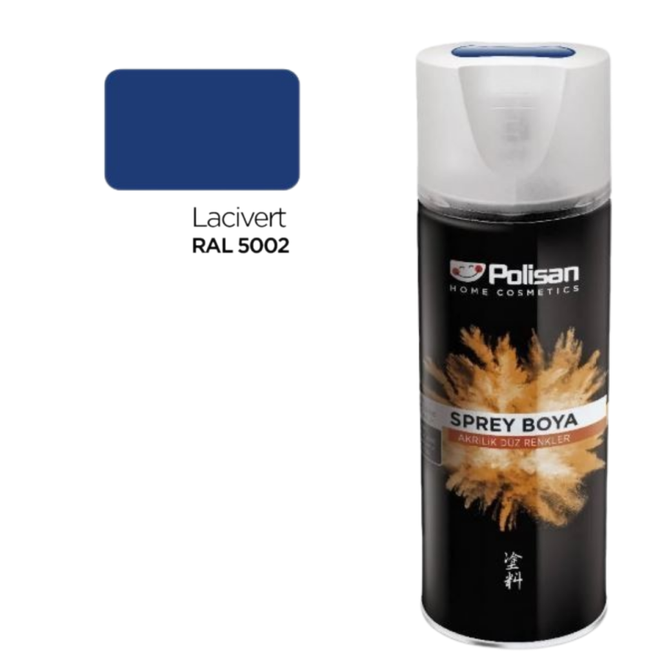 POLİSAN SPREY BOYA LACİVERT 5002