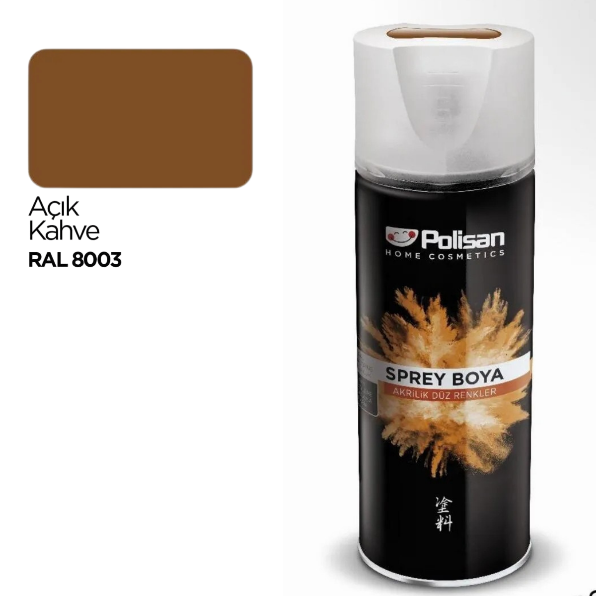 POLİSAN SPREY BOYA AÇIK KAHVE 305
