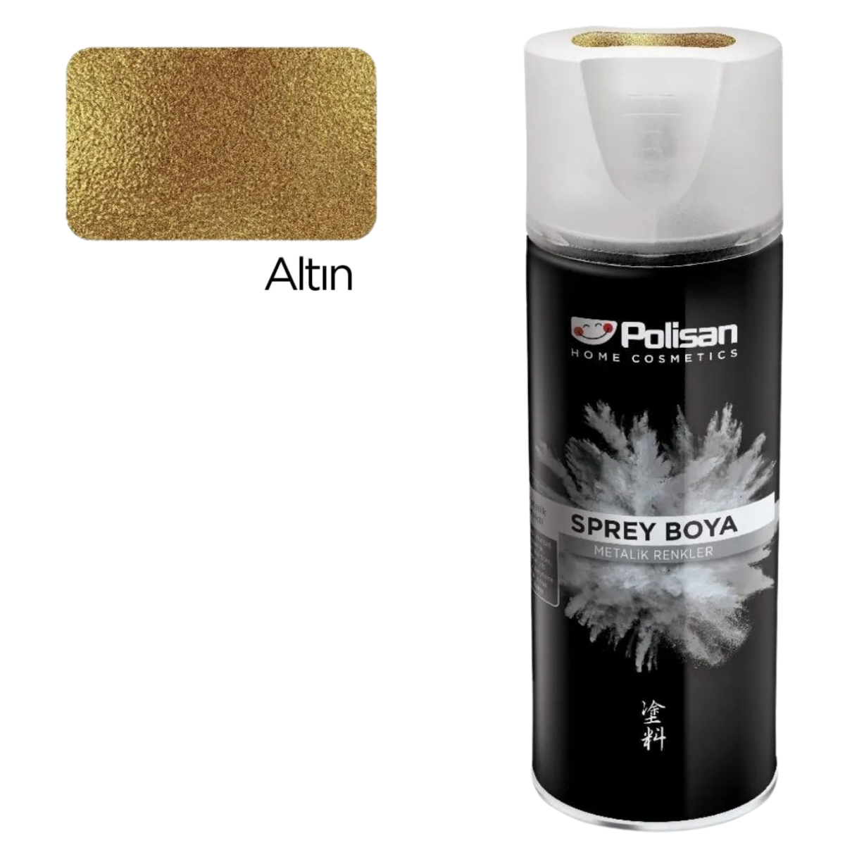 POLİSAN SPREY BOYA METALİK ALTIN