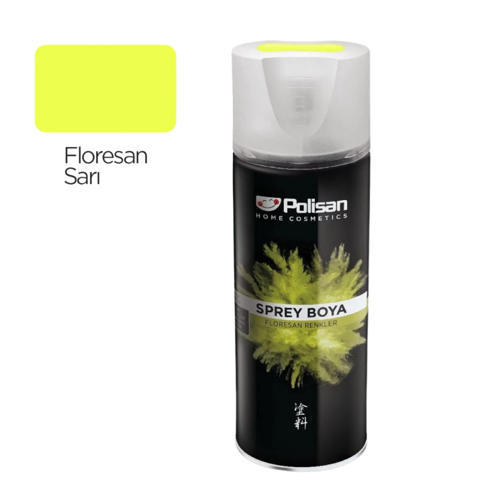 POLİSAN SPREY BOYA FLORASAN SARI 516