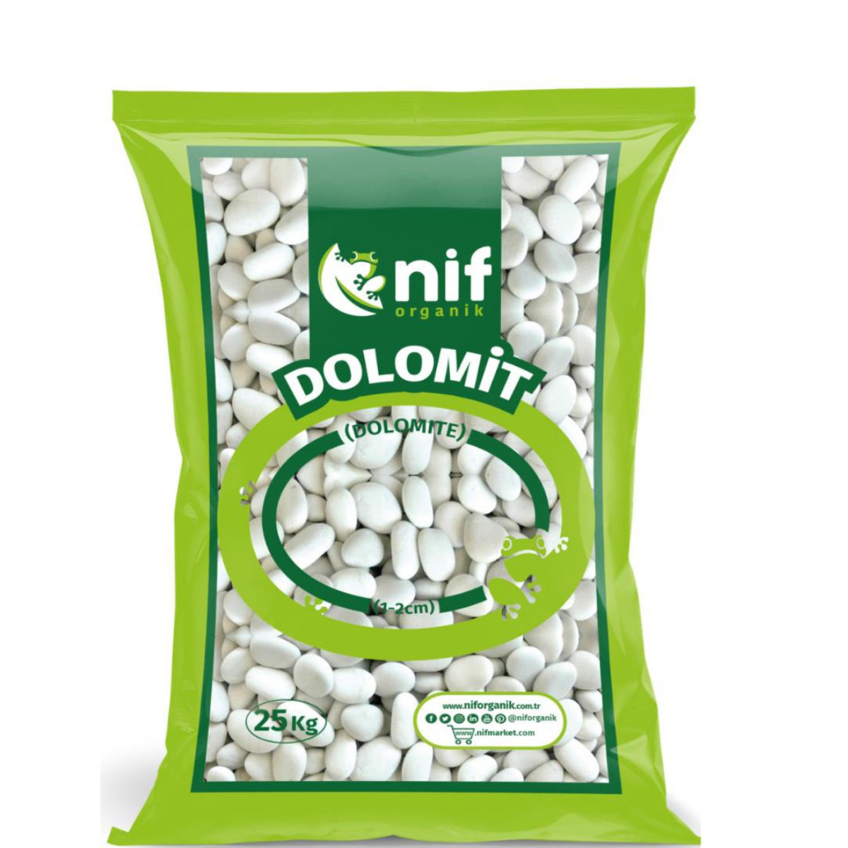 BAHÇE DOLAMIT TAMBURLANMIŞ 1-2 CM 10 KG