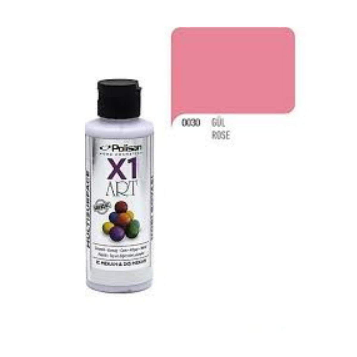 POLİSAN HOBİ BOYASI GÜL 0030