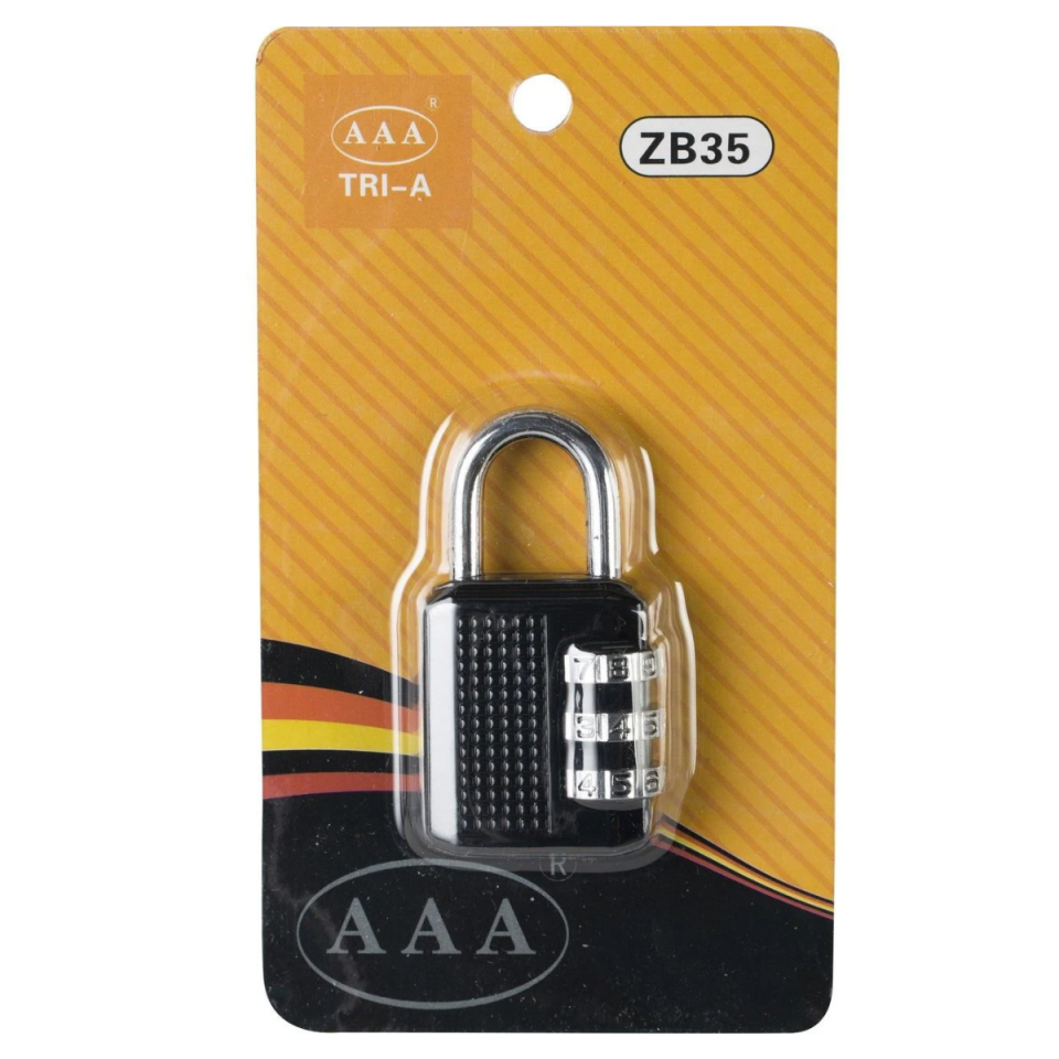 ASMA KİLİT ŞİFRELİ TRI-A 35 MM 66072