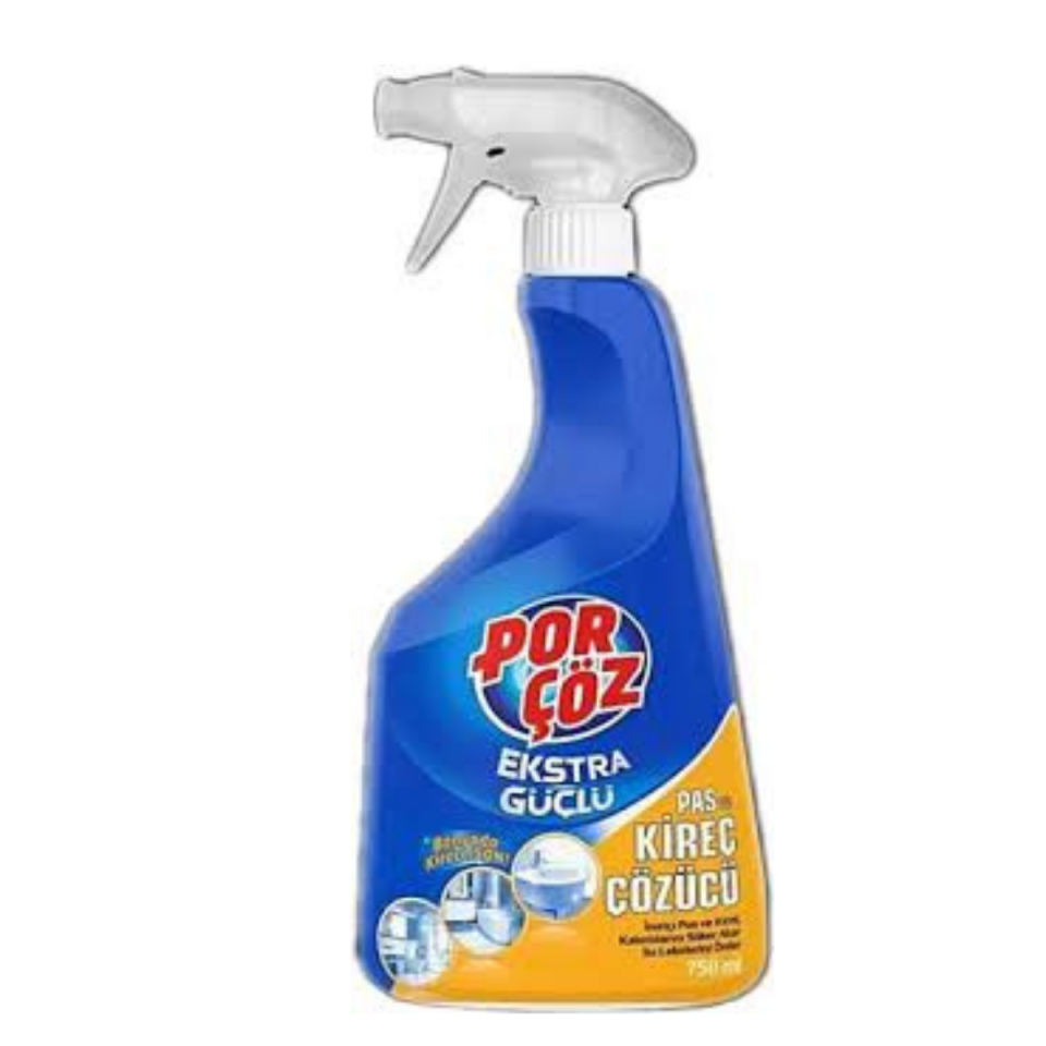 PORÇÖZ PAS VE KİREÇ ÇÖZÜCÜ SPREY 750 ML
