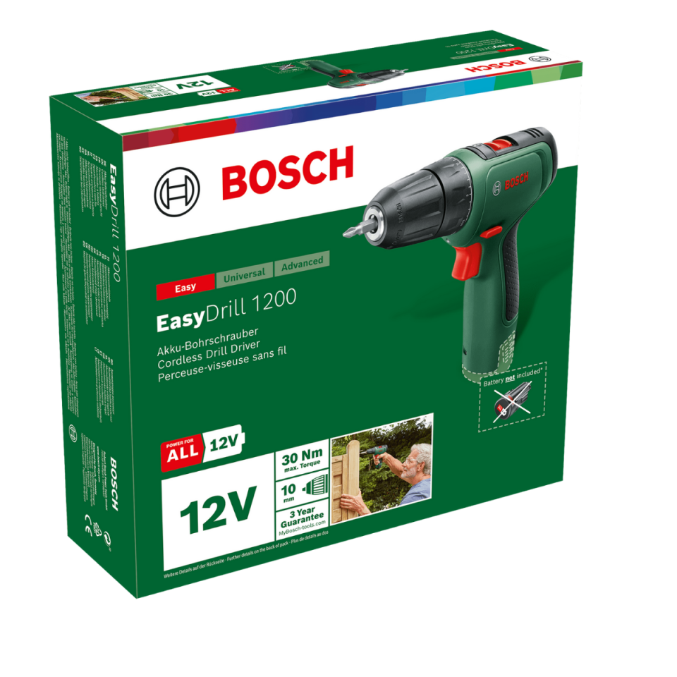 BOSCH EASYDRILL 1200 VİDALAMA