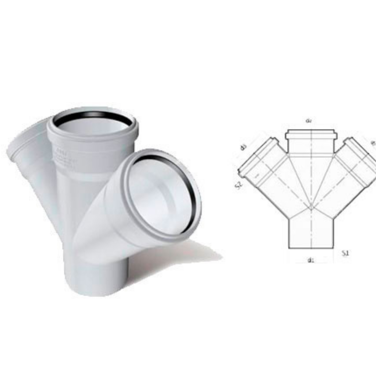 125X100 ÇİFT ÇATAL FIRAT