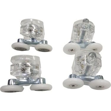 DUŞAKABİN ŞEFFAF 2 Lİ TEKER