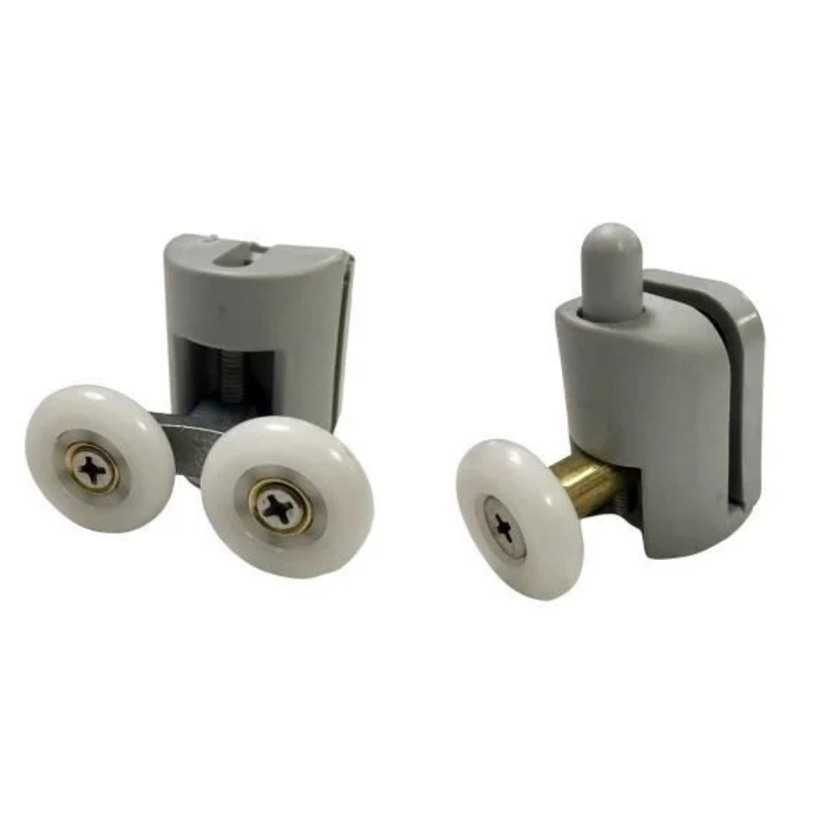 DUŞAKABİN GRİ 2Lİ TEKER