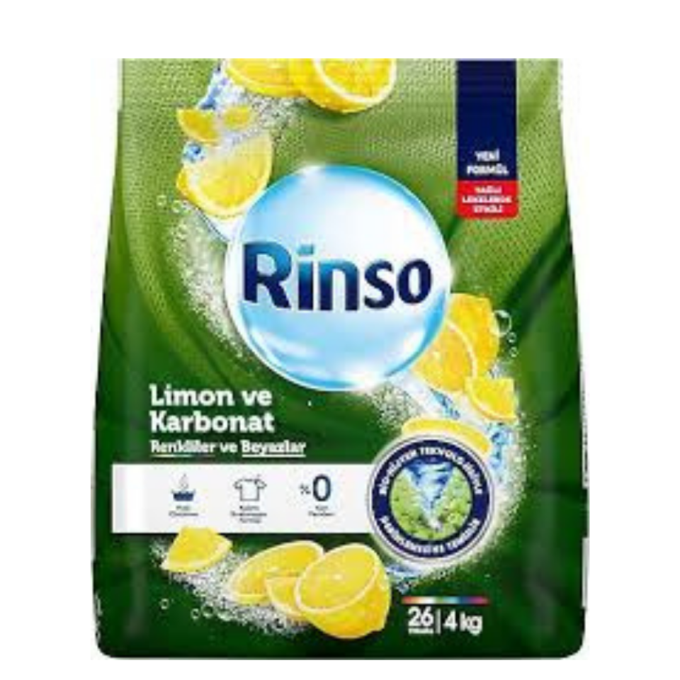 RİNSO TOZ DETERJAN 4 KG